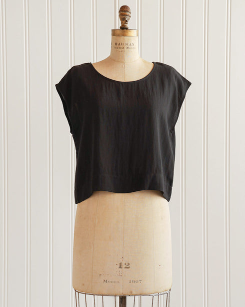 Charcoal Sketch Top